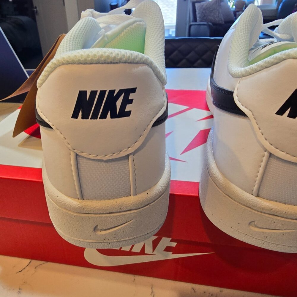 Nike Court Royale 2 Next Nature DH3160-101 Men's White Leather Sneaker Shoes 10 - Picture 7 of 14